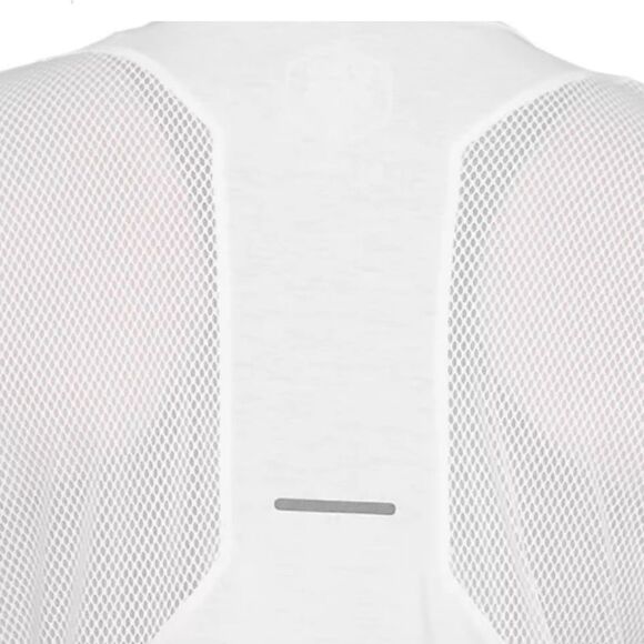 OASICS WOMEN'S V-NECK SHORT SLEEVE‎ TOP WHITE L NWT IN PACKAGING - Picture 4 of 8